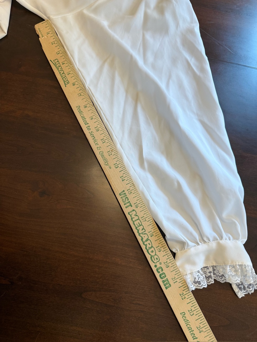 VTG Lady Manhattan White Blouse size 14 - Picture 14 of 14